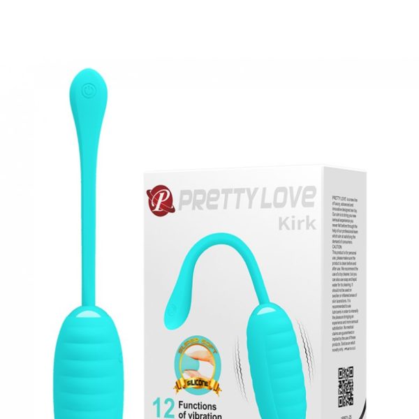Мягкое силиконовое виброяйцо Pretty Love Kirk BI-014654