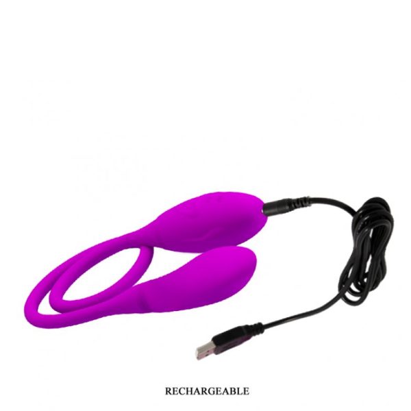 Вибратор Snaky Vibe c подвижным шариком BI-014327-3