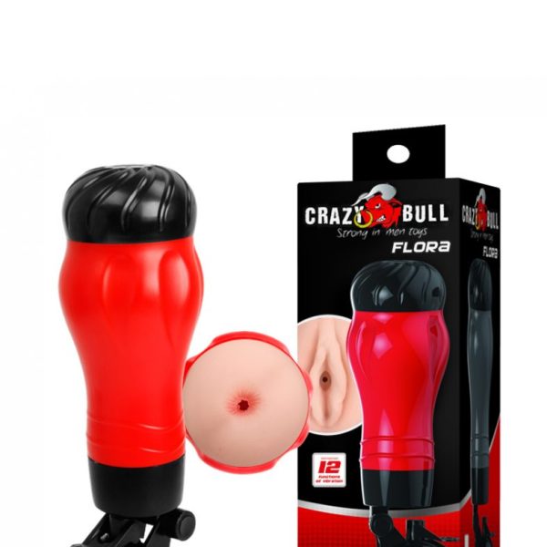 Мастурбатор-анус с вибрацией GrazyBull Flora BM-00900T47Z-1