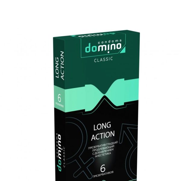 Презервативы Domino Classic Long Action 6 шт, цена за упак 08688