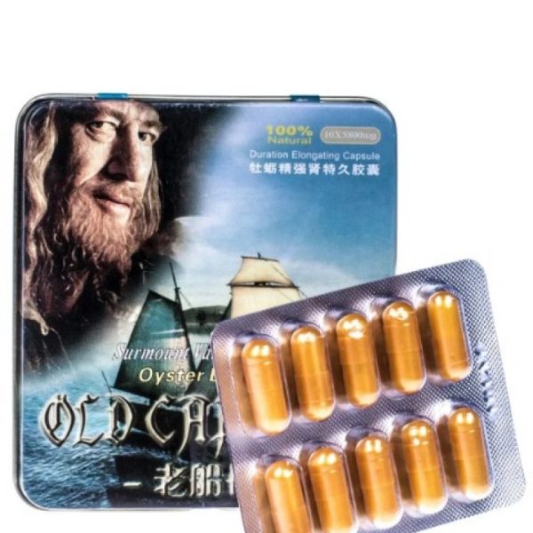 Капсулы Old capitan 5800 mg 10 кап/уп, цена за 1 капсулу