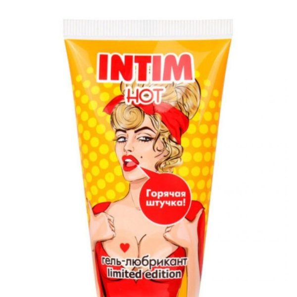 Гель-любрикант INTIM HOT серии LIMITED EDITION туб пластиковый 50 г арт. LB-60004-1