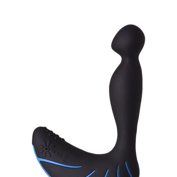 Стимулятор простаты Erotist Third, силикон, черный, 15,7 см 541303