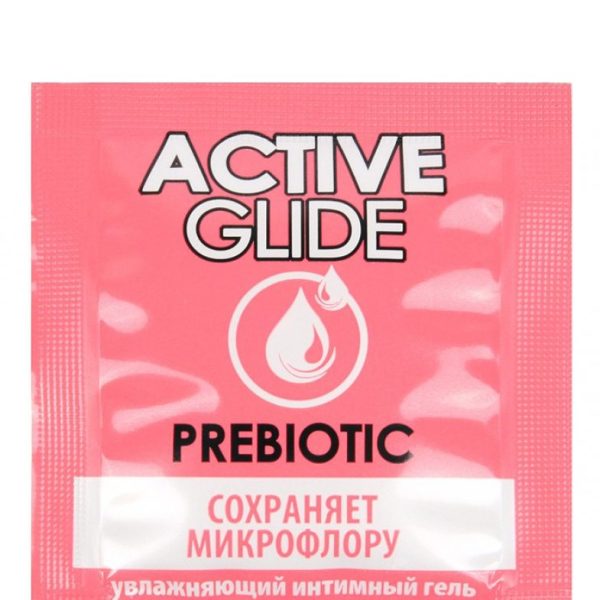 Увлажняющий интимный гель ACTIVE GLIDE PREBIOTIC, 3 г арт. LB-29004t