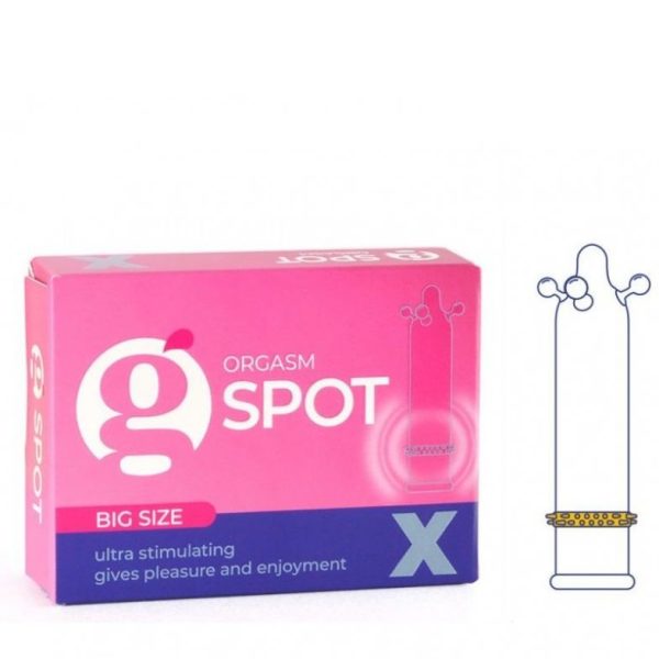 Насадка стимулирующая G-Spot X BIG SIZE190+/-5,56+/-2 1459