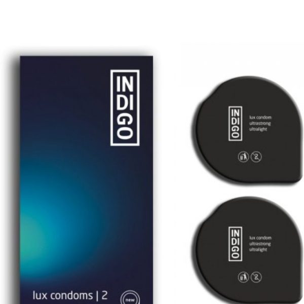 ПРЕЗЕРВАТИВЫ INDIGO LUX № 2 (УЛЬТРАПРОЧНЫЕ, УЛЬТРАТОНКИЕ), 2 штуки