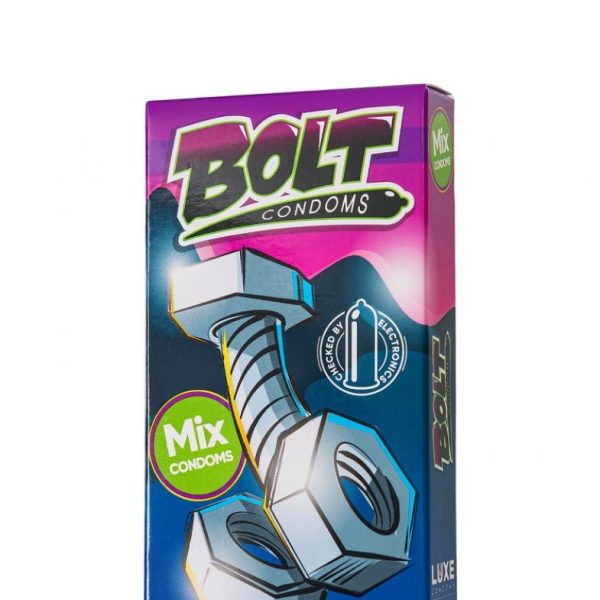 НАБОР ПРЕЗЕРВАТИВОВ BOLT CONDOMS, арт.12016 цена за упак