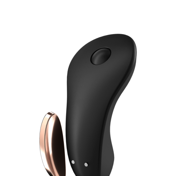 J2018-97 Вибромассажёр Satisfyer LITTLE SECRET, сликон, чёрный, 8 см