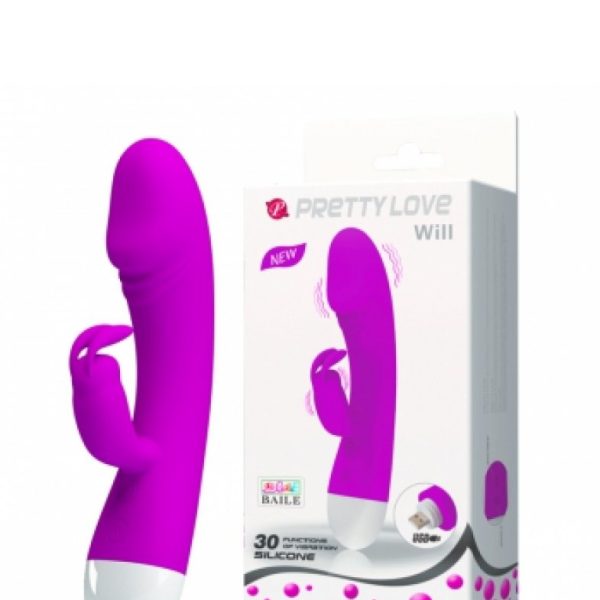 Вибромассажер G-spot с клиторальной стимуляцией BW-241028