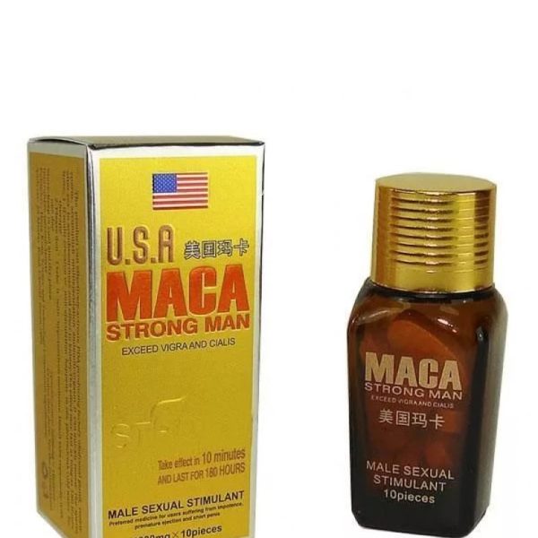 Таблетки Maca strong men (10 таб/уп) цена за уп