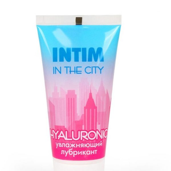 ЛЮБРИКАНТ INTIM in the city hyaluronic туб пластиковый 60 г арт. LB-60008