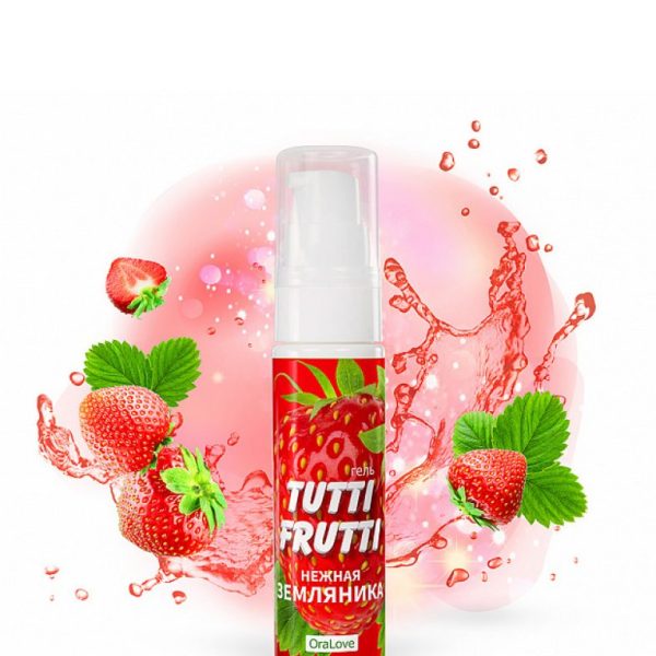 Гель "TUTTI-FRUTTI" Земляника 30 г./ 30002
