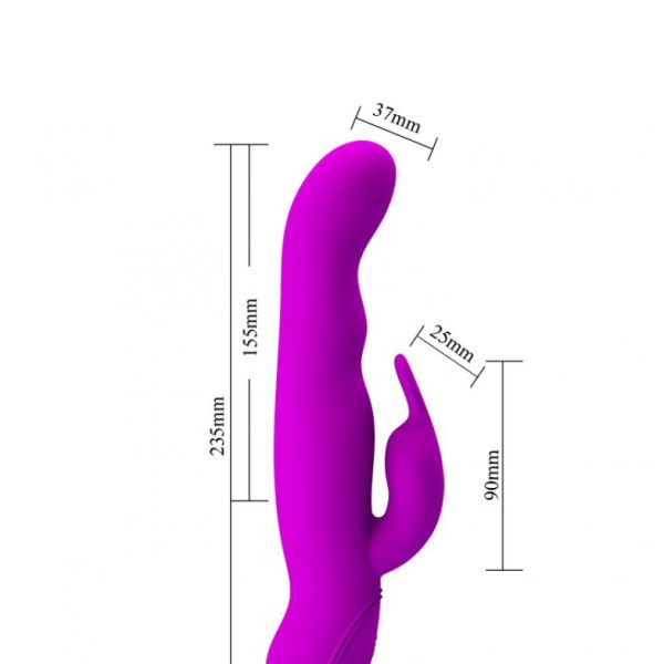 Вибратор с ротацией Pretty Love Mystic BI-014178