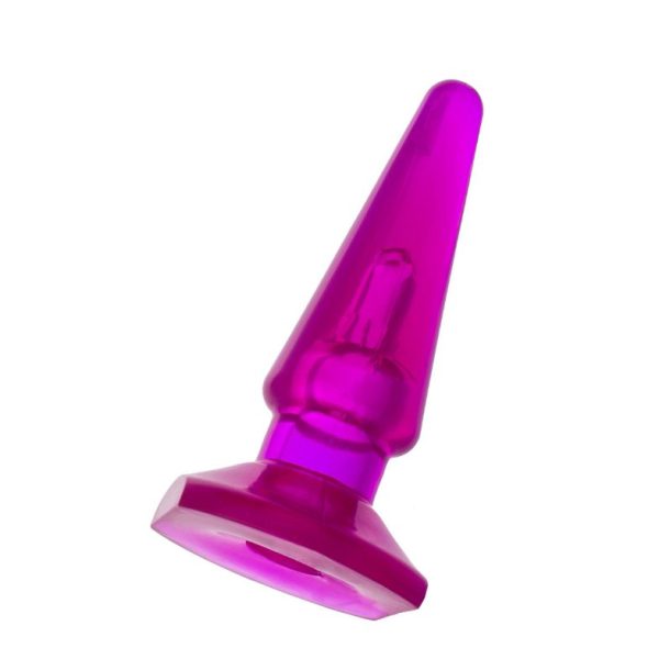 Анальная втулка TOYFA, PVC, фиолетовый, 9,5 см 881303-4