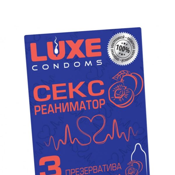 ПРЕЗЕРВАТИВЫ "LUXE №3" Сексреаниматор, цена за упак ,8774