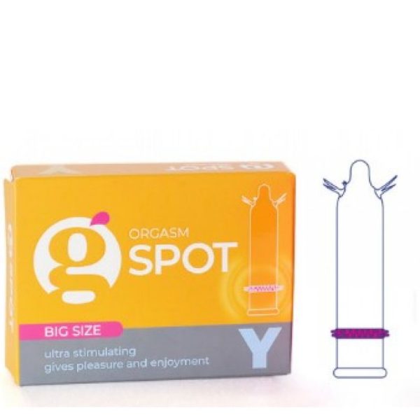 Насадка стимулирующая G-Spot Y BIG SIZE,190+/-5,56+/-2 арт.1460