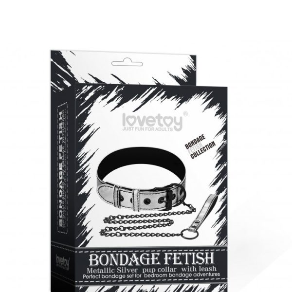 Ошейник с поводком LV761004