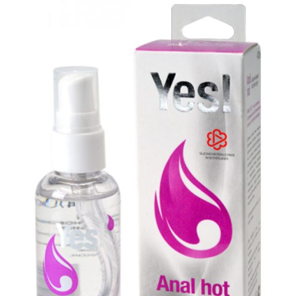 ГЕЛЬ-СМАЗКА СИЛИКОНОВЫЙ "YES ANAL HOT" с экстрактом имбиря, 50 мл, арт. 4706