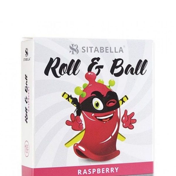 НАСАДКА СТИМУЛИРУЮЩАЯ SITABELLA R&B МАЛИНА 4 шар, 1427