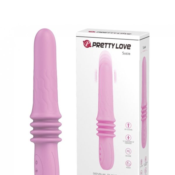 Вибратор Susie с фрикционным движением PrettyeLove BW-069003