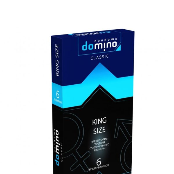 Презервативы Domino Classic King Size 6 шт цена за уп