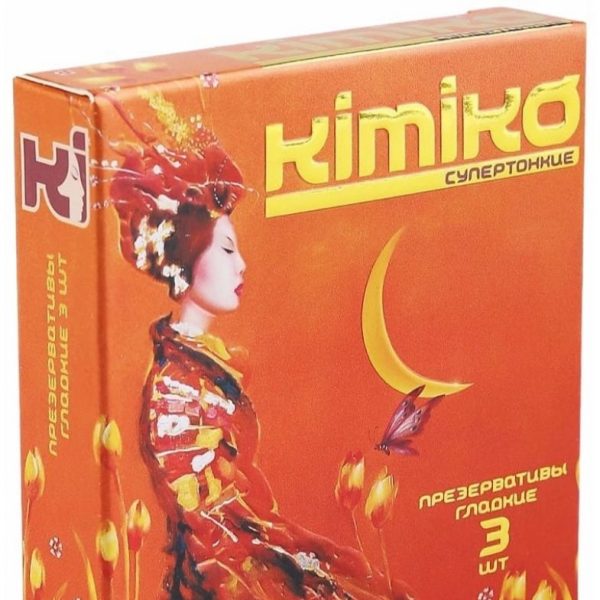 ПРЕЗЕРВАТИВЫ KIMIKO № 3 (супертонкие) (цена за упак)
