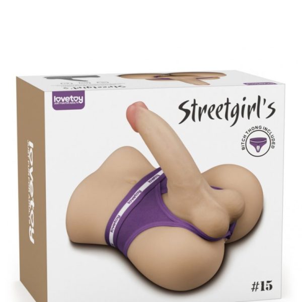 Мастурбатор с фаллоимитатором Streetgirl's #15 LV352072