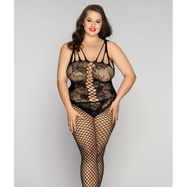 Комбинезон кэтсьюит black free size P81171