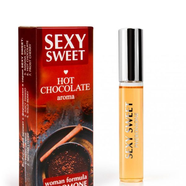 Парфюмированное средство для тела SEXY SWEET HOT CHOCOLATE с феромонами 10 мл арт. LB-16122