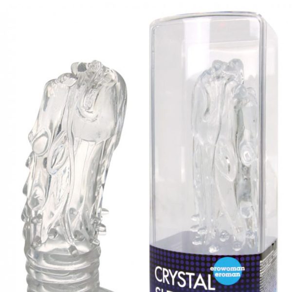 Насадка закрытая CRYSTAL SLEEVE DRAGON в форме дракона арт. EE-10101