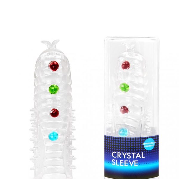 Насадка закрытая CRYSTAL SLEEVE, L 140 мм D 27 мм арт. EE-10106