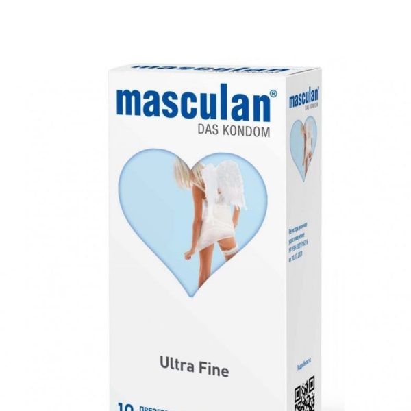 ПРЕЗЕР-ВЫ "MASCULAN 2 ULTRA" (ОСОБО ТОНКИЙ С ОБИЛ. СМАЗКОЙ) 10 шт., цена за 1шт, 1070