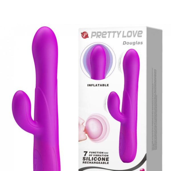 Вибратор с увеличением головки Pretty Love Douglas BI-014442-1