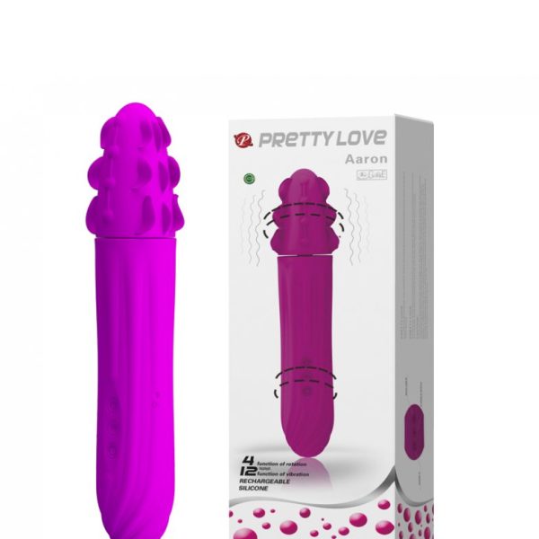Вибратор c ротацией Pretty Love Aaron BI-014339