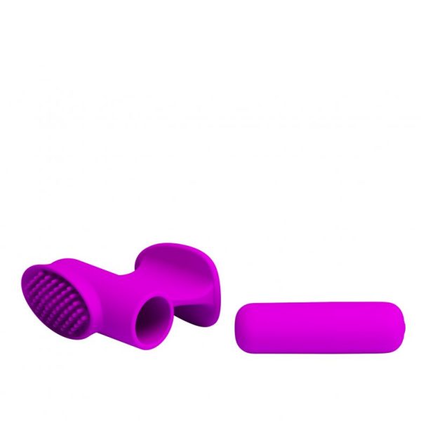 Пальчиковый Минивибромассажер PrettyLove Freda BI-014596