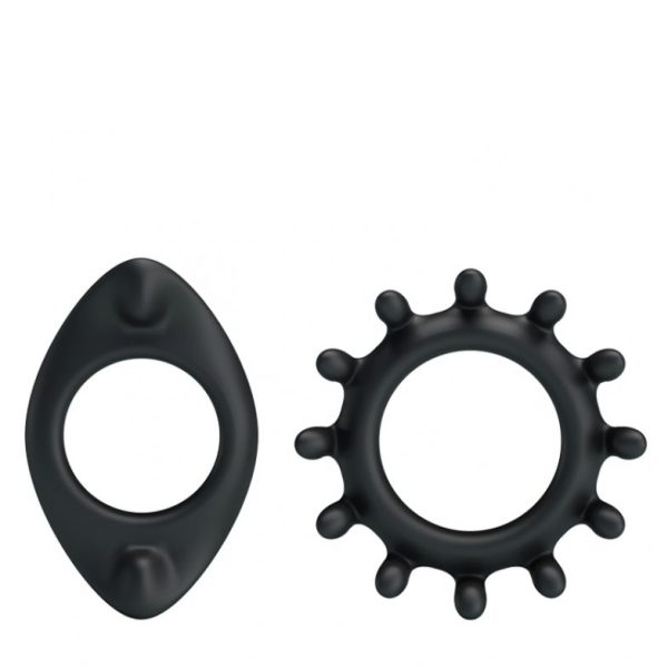 Набор эрекционных колец 2 шт RING BI-210161
