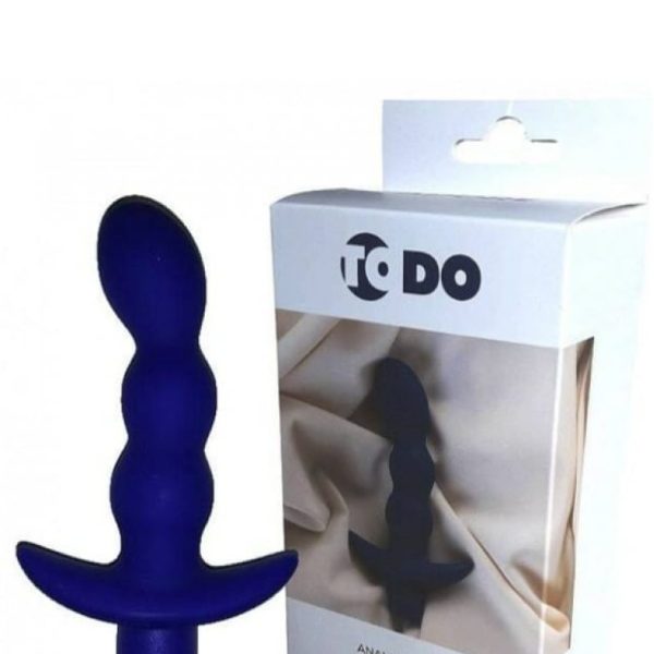 Анальный вибратор ToDo by Toyfa Dandy, силикон, фиолетовый, 13,5 см, Ø 3,2 см 358004