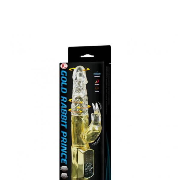 Вибратор Gold Rabbit Prince BW-037302J