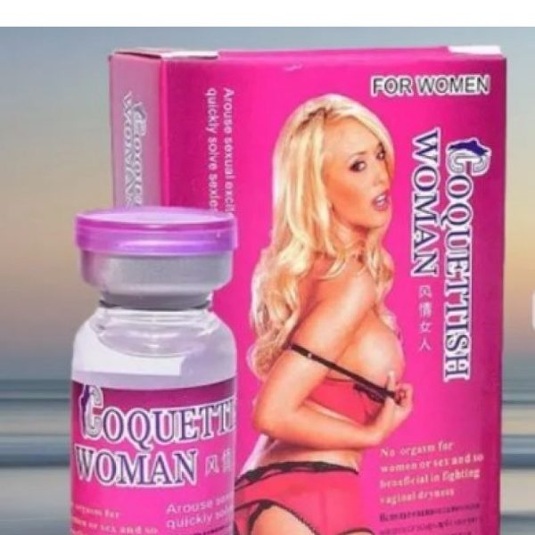 капли Coquettish woman