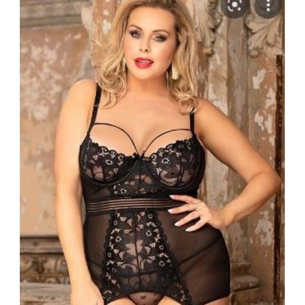 Babydoll R80983-1P Plus Size