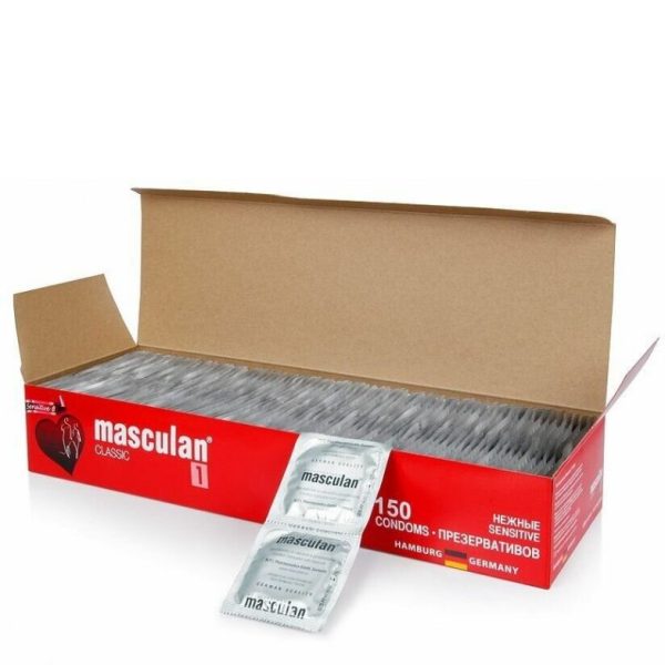 ПРЕЗЕРВАТИВЫ "MASCULAN 1 CLASSIC Sensitive №150 (НЕЖНЫЕ) цена за 1 шт