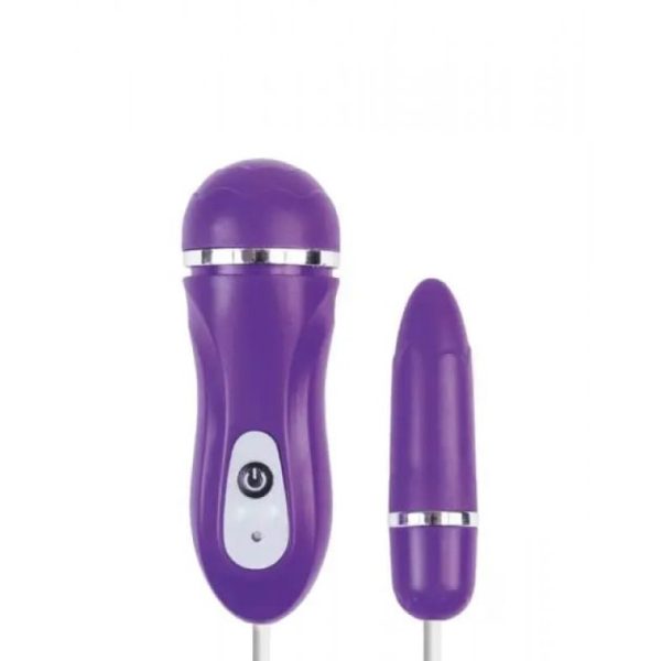 Виброяйцо TOYFA A-Toys Pelly , пластик, фиолетовый, 6,6см761009