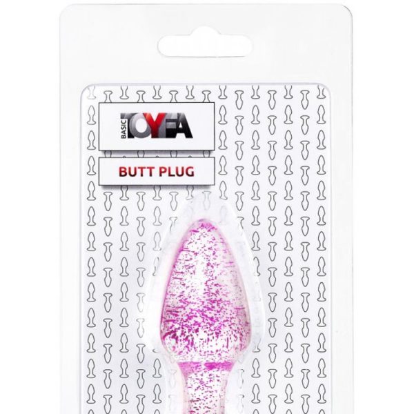Анальная втулка TOYFA, акрил, фиолетовый, 8 см, Ø 2,8 см881305-4