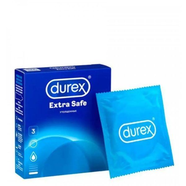 Durex №3 extra safe (цена за упак)