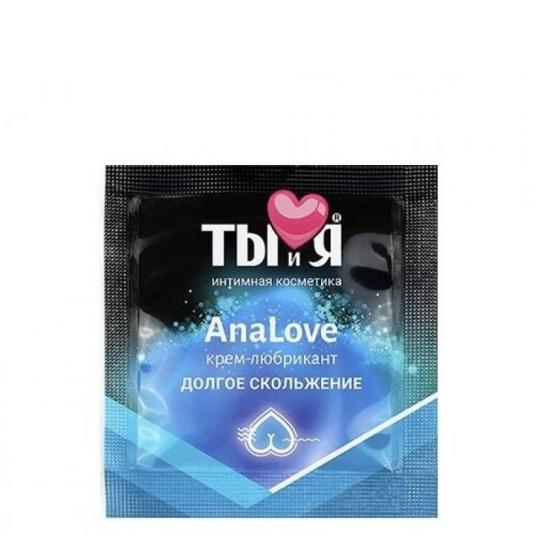 AnaLove MM7 пробник анальная силиконовая смазка серии "Ты и я", 1,5г 70024t