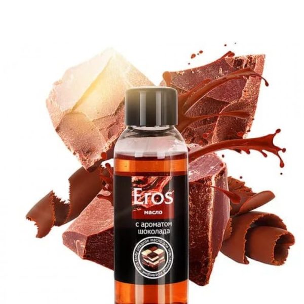 МАСЛО МАССАЖНОЕ "EROS TASTY" (с ароматом шоколада) флакон 50 мл . LB-13007