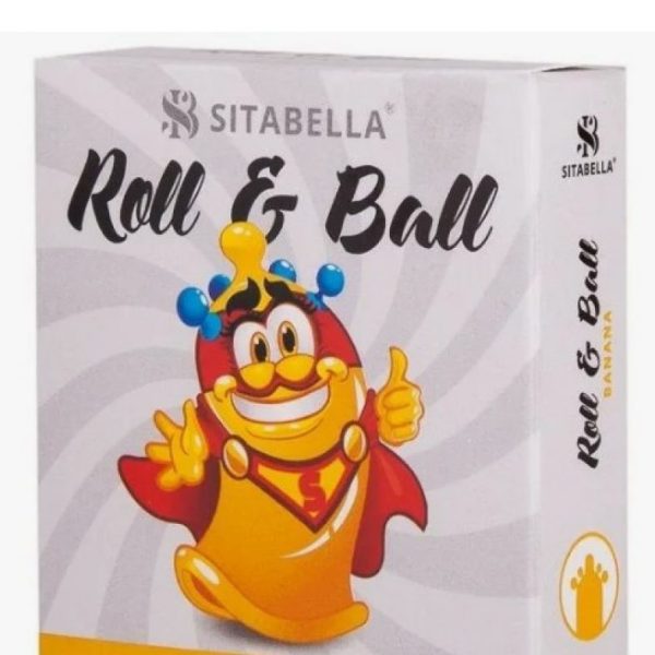 НАСАДКА СТИМУЛИРУЮЩАЯ SITABELLA R&B БАНАН 4 шарика 1424