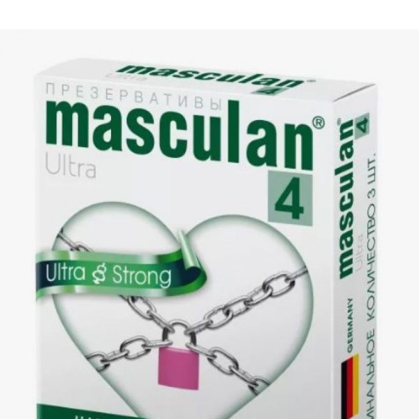 MASCULAN 4 ULTRA №3 (ультрапрочные) цена за 1 шт