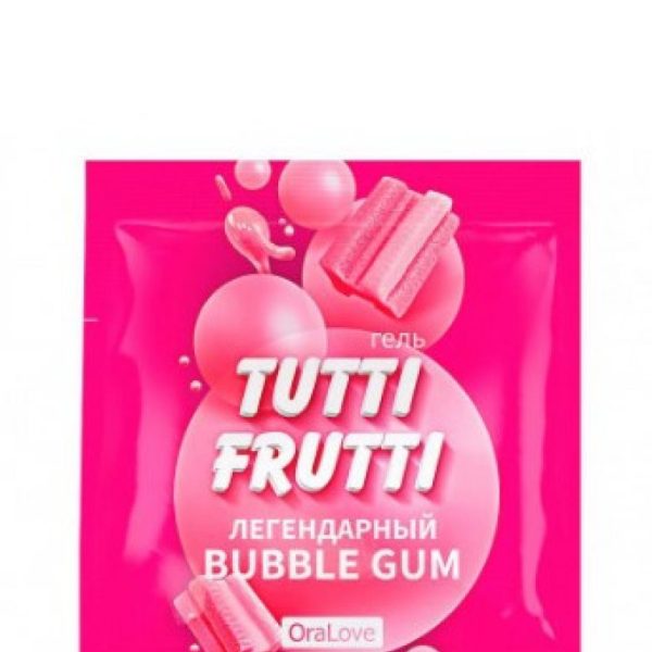 ГЕЛЬ "TUTTI-FRUTTI BUBBLE GUM" 4г арт. LB-30021