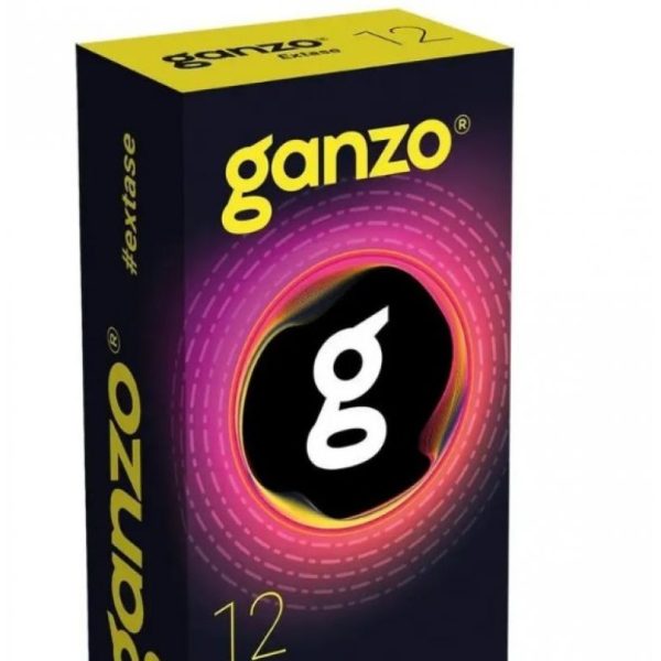 Презервативы GANZO EXTASE №12 Black Edition, цена за 1 шт 0701-008